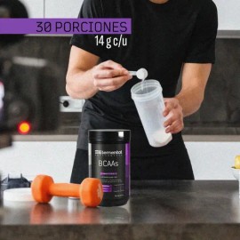 Elemental Bcca Aminoácidos Esenciales Glutamina y Electrolitos 30 Porciones Sabor Citricos 420g                                                       