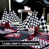 30Pcs Black and White Checkered Flags, Checkered Racing Flag On