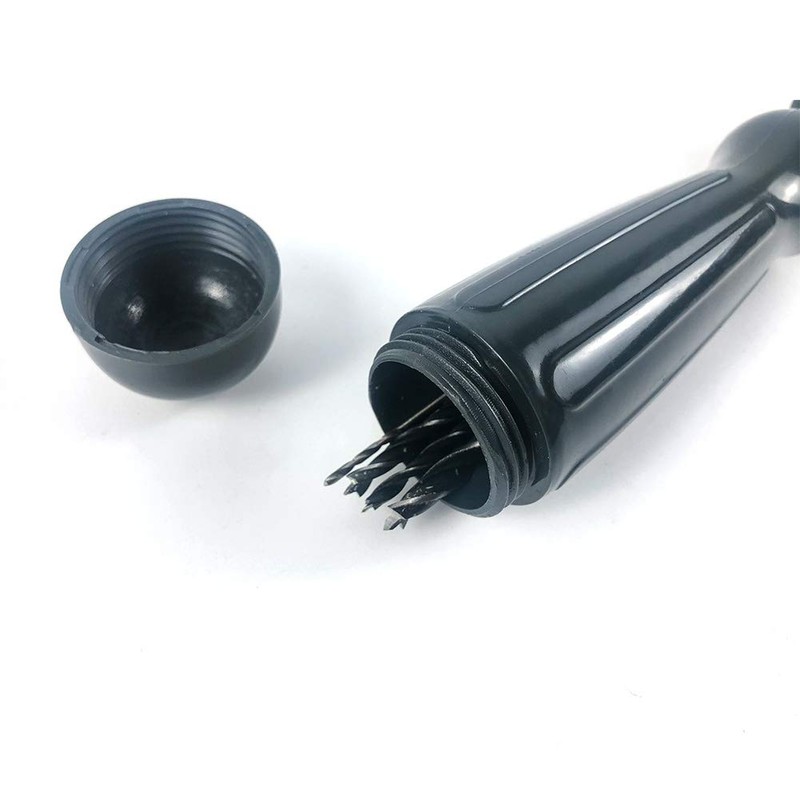 QWORK Pin Vise Hand Drill Bits, Micro Mini Twist Drill