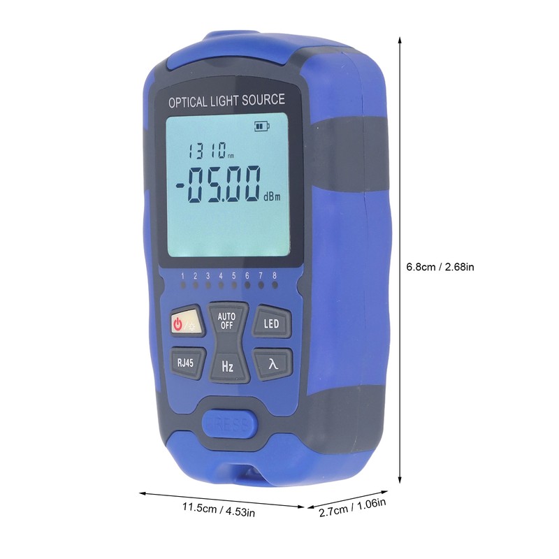 Mini Optical Power Meter Plug and Play Quick Response SC