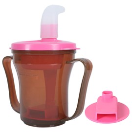 Ehucon Dysphagia Regulating Drinking Cup for Swallowing and Disorders People,Dispenses 5cc or 10cc of Liquid Each Time,Helps to Prevent Choking