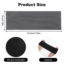 4 Pcs Elastic Kids Sports Headbands Athletic Absorbing Sweat Headband Wicking Boys Girls Sweatbands Kids Sports Headbands for Football Basketball Running Tennis Baseball Running Gym