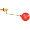 Swamp Cooler Float Valve, 1/4" Brass Float Valve for Evaporative