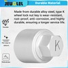 JEUCLEL Type K Wheel Locking Nut Key Compatible with Land