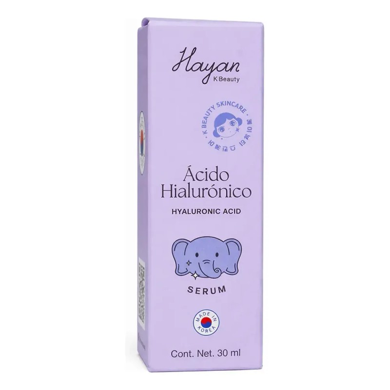 Serum Hayan K-Beauty Ácido Hialurónico Niacinamida Piel Normal 30ml