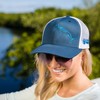 Born of Water Men's Hammerhead Shark Snapback Trucker Hat -