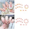 NIUANIUA Nail Tip, Popular, Japanese Style, Round Tip, Fashion, Wedding
