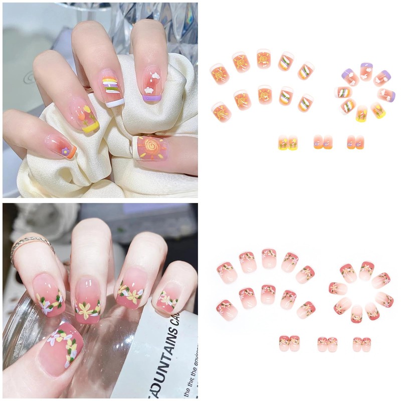 NIUANIUA Nail Tip, Popular, Japanese Style, Round Tip, Fashion, Wedding