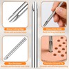 12Pcs Hole Puncher Clay Cutters - Stainless Steel Circular Hole