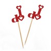Darling Souvenir, Wedding I Do Cupcake Toppers, Party Dessert Decorations