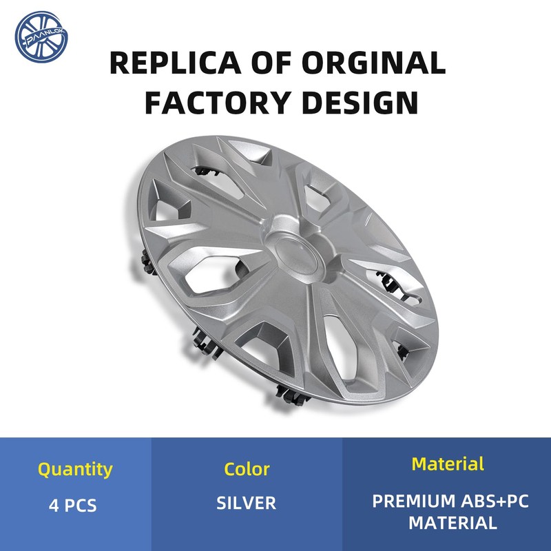 Paanlok Commercial-Grade Wheel Covers for Ford Transit T150/T250/T350/T350HD 2015-2025 |