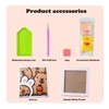 LJJINGXS Cute Capybara 5D Diamond Art Kits with Plastic Crate,DIY