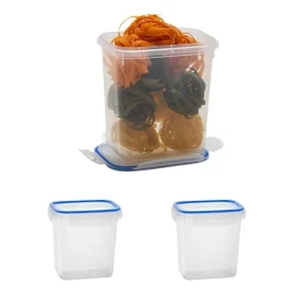 Cubasa 2 Toper Hermético Rectangular Super Sello Cubasa 2.5 Ltrs