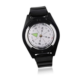 Sosoport Survival Watch Compass for Outdoor Camping Gear Wristband Compass Watch Strap