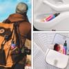Gelasgo Compact Travel Umbrella, Portable Folding Windproof and Rainproof Rainbow