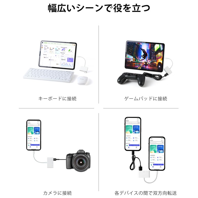 Viviber SD Card Reader, Type-C, Memory Card Reader, 3 in