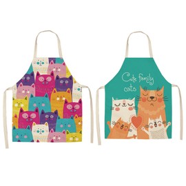 Sparkle Tmax Children's Apron with Adjustable Shoulder Strap, Suitable for Cooking, Grilling, Outdoor Barbecue, Painting etc., blue