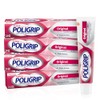 Super Poligrip - Crema adhesiva original para dentaduras dentales, sin