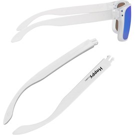 Happy Shades The Replacement Temple Arm Compatible with Oakley Holbrook OO9102, OO9417, OO9244 – Durable & Secure Fit for Sunglass Frames (Right,White) ONE LEG