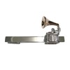 Kiola Designs Two Toned Retro Musical Gramophone Tie Clip