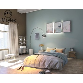 iMaylex Soft Brushed Microfiber Fabric Zipper Pillowcase, Cozy and Lightweight, Easy Care, Set of 2, Khaki, Standard, 20" x 26"