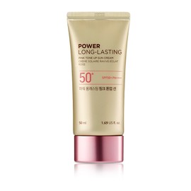 THE FACE SHOP Power Long Lasting Pink Tone Up Sun 50ml (SPF50+) / 더페이스샵 파워 롱래스팅 핑크 톤업 선 50ml(SPF50+)