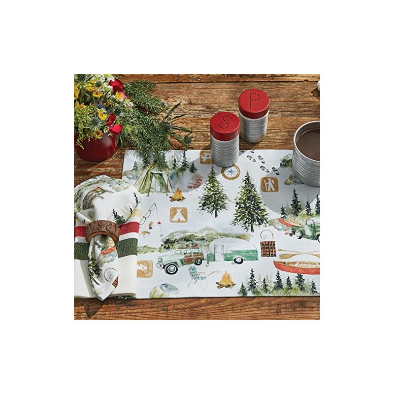 Park Designs Camping Table Runner 13" x 36"