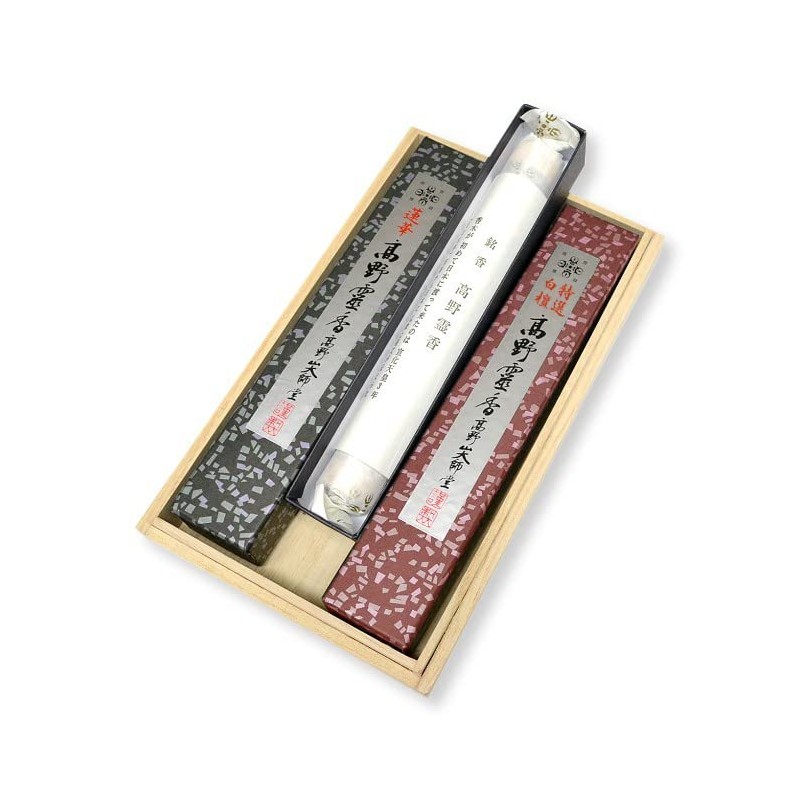 Takano Reika Incense Gift Incense Comes in Paulownia Box (Large)
