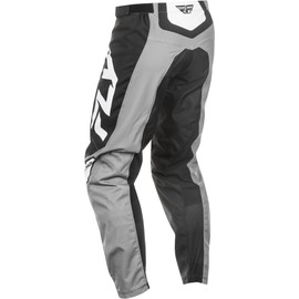 Fly Racing Men's F-16 Pants (Grey/Black/White, US 28)