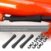 SING F LTD 10Pcs Bicycle Cable Frame Housing Protectors Guides