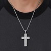 HSWYFCJY Bible Verse Cross Necklace for Men,Christian Cross Necklace for