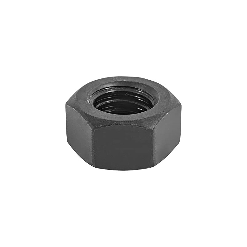 Fiero TUE5-7/16, Tuerca hexagonal grado 5 de 7/16", pavonada, bolsa
