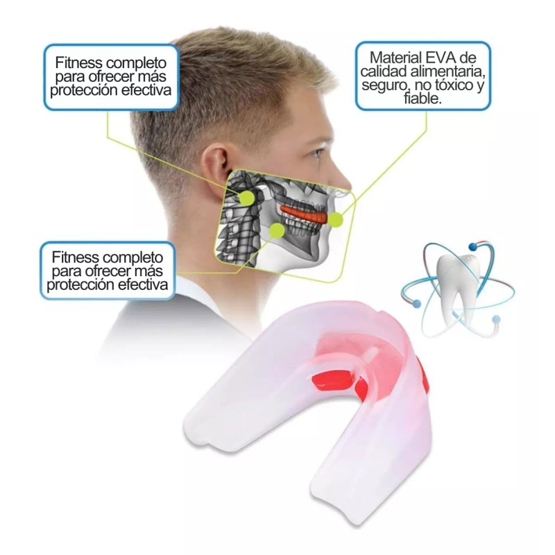 Universo en Linea Set 5 Protectores Bucal De Box Deportes