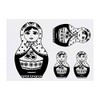 Azeeda 4 x 'Matryoshka Doll' Temporary Tattoos (TO00001465)
