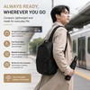 Automatic Folding Umbrella for Rain & Sun Protection – Lightweight