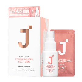 J's Goblin Style J Volume Master Self Bang Perm for All Hair Types, 100ml, 1 Piece