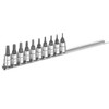 Britool Socket Set 10 Piece Torx 1/4In Drive