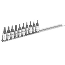 Britool Socket Set 10 Piece Torx 1/4In Drive