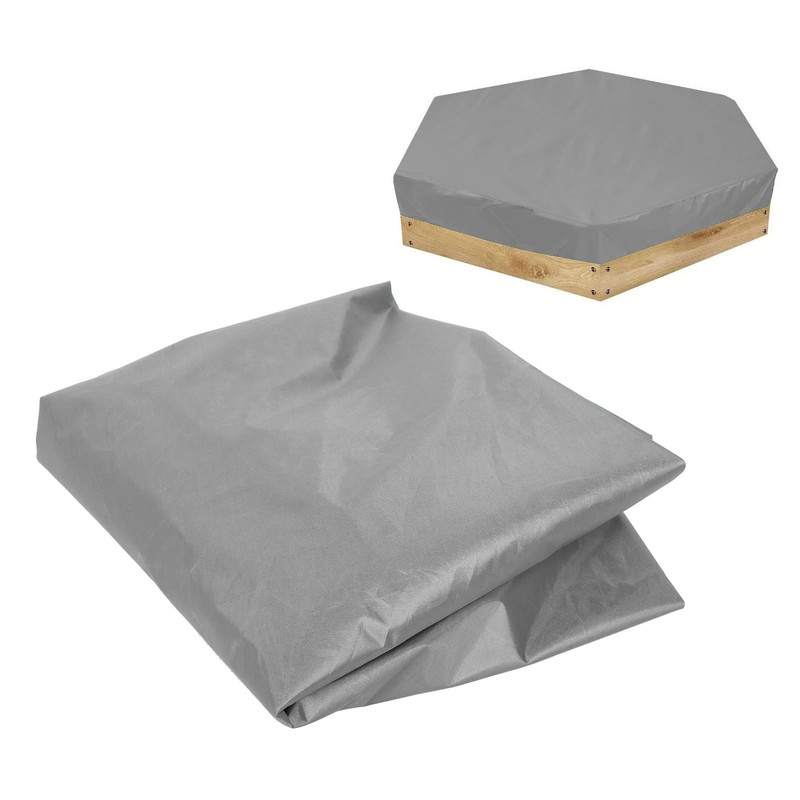 Sandbox Cover Oxford Cloth Sandpit Pool Cover UV Square Pool
