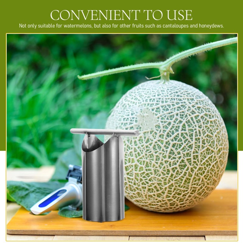 Alipis Stainless Steel Watermelon Puncher Cutter, Melon Opener and Corer,