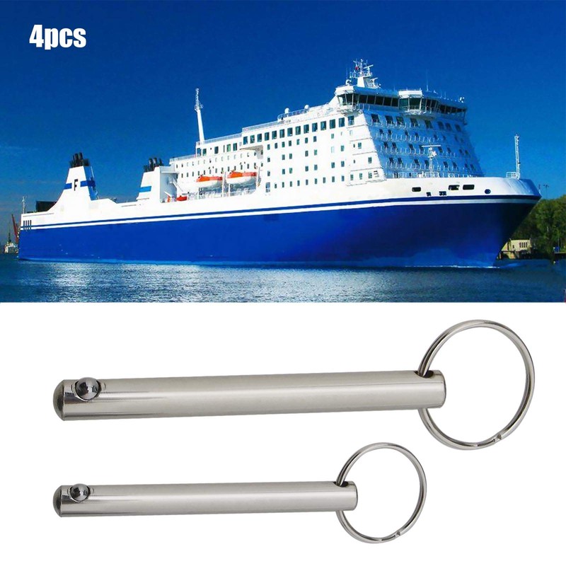 EMSea 4Pcs Quick Release Pins with Spring Loaded Ball End
