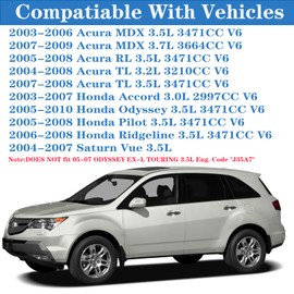 HIHIAV Engine Head Valve Cover Gasket Set VS50607R 0361708 Compatible with Acura MDX RL TL 3.5L; Honda Accord 3.0L 2003-2004 Odyssey Pilot Ridgeline 3.5L 2006-2008 Saturn Vue 3.5L 2004-2007