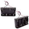 SDTC Tech 2-Pack 4X C Cell Battery Holder 6V C