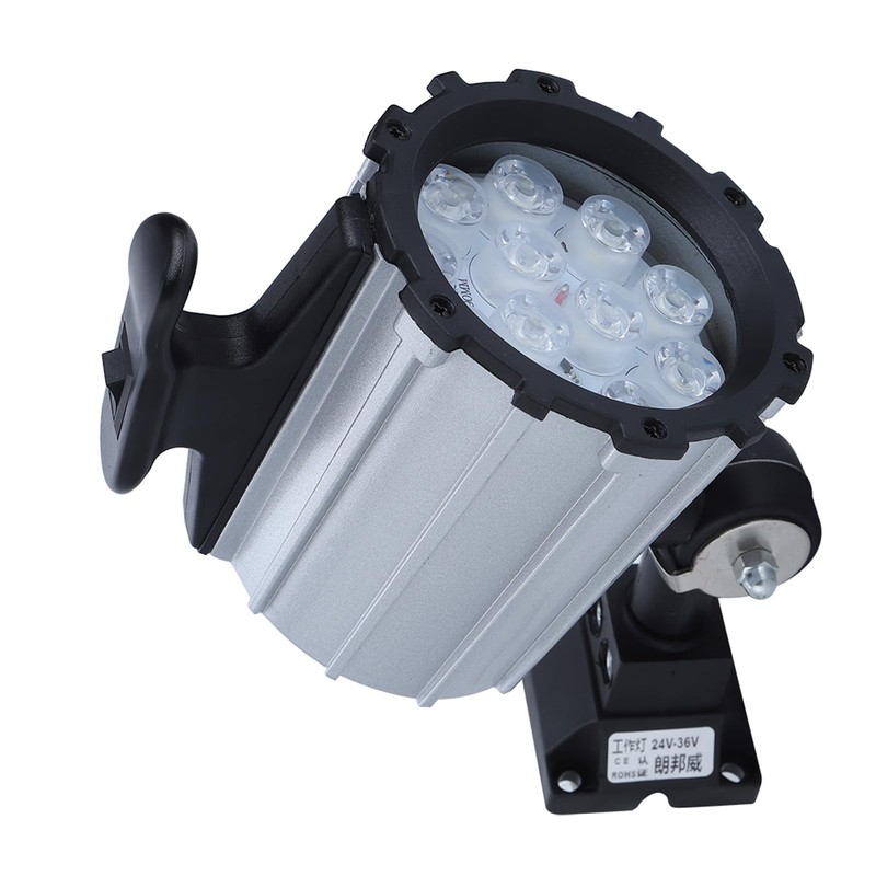12W 24V LED Machine Work Light Adjustable Arm Anti Water