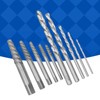 Screw Extractor Drill Bit Set Left Hand Cobalt British System
