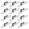 12 Pack 3/8 inch Push-Pull Sliding Window Roller Metal Wheels,
