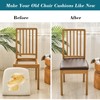 HFCNMY Seat Covers for Dining Chairs, 6 Pack Stretch Waterproof