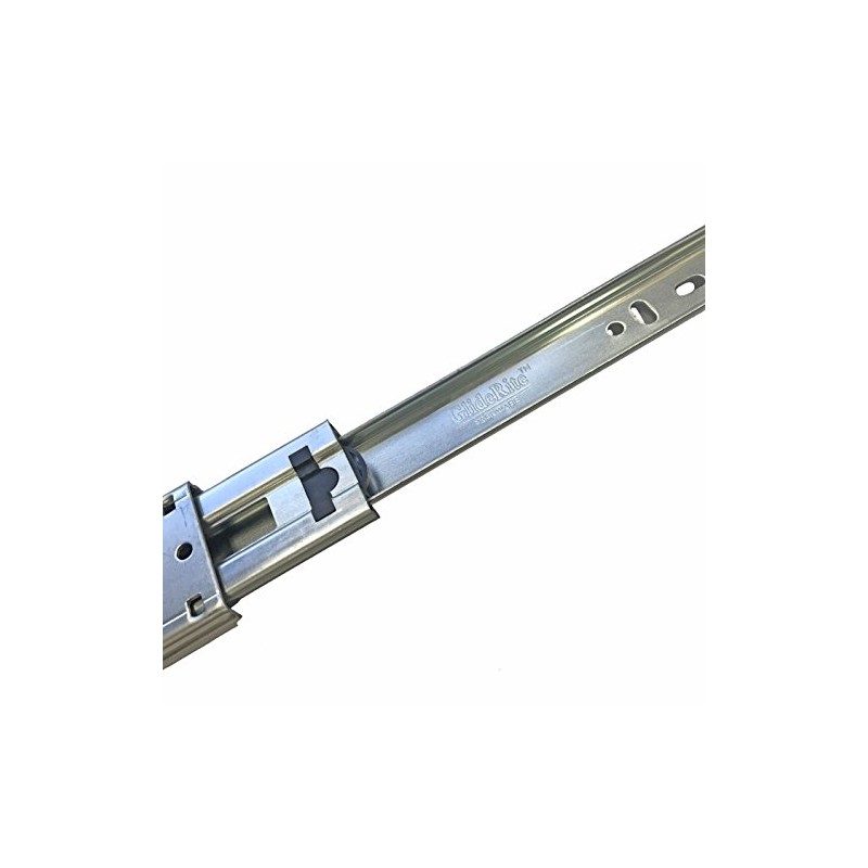 GlideRite Hardware 2070-ZC-1 20 inch 100 lb 1 inch 1