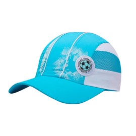 ITODA Kids Quick Dry Cap Anti UV Baseball Cap Football Caps Sun Protection Outdoor Sports Hat Lightweight Sun Hat Boys Girls Peaked Caps for 3-8 Year Old