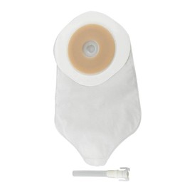 Active Life 1 1/8" One-pc Urostomy Pouch with Durahesive, 10 Per Bx